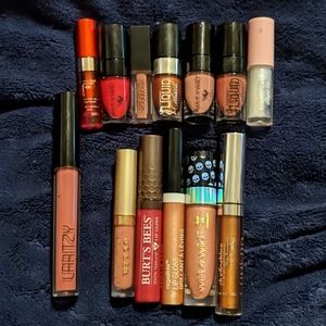 Assortment of lipsticks/glosses